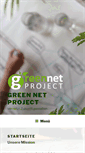 Mobile Screenshot of greennetproject.org